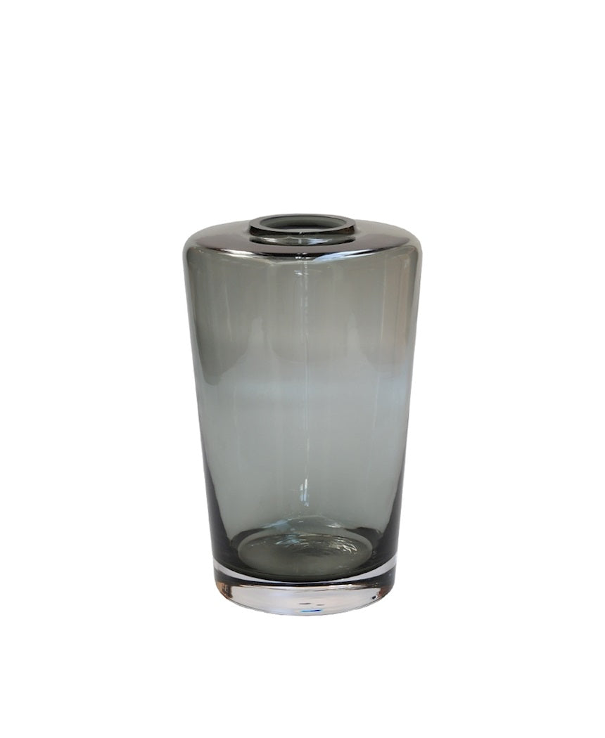 Vase Neris S gris Ø11,5 x H18 cm 6 pièces