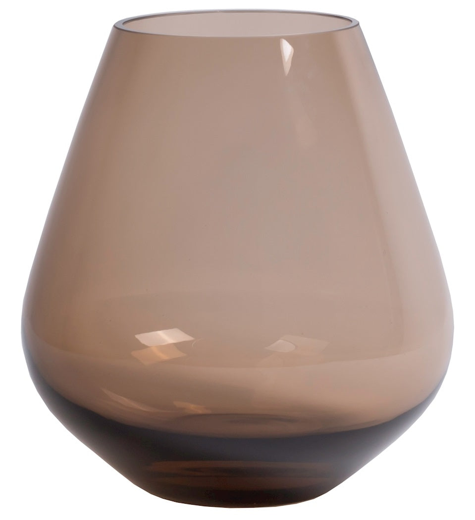 Vase Tasman M Taupe Ø26 x H28 cm - Voraussichtlicher Wareneingang noch unbekannt