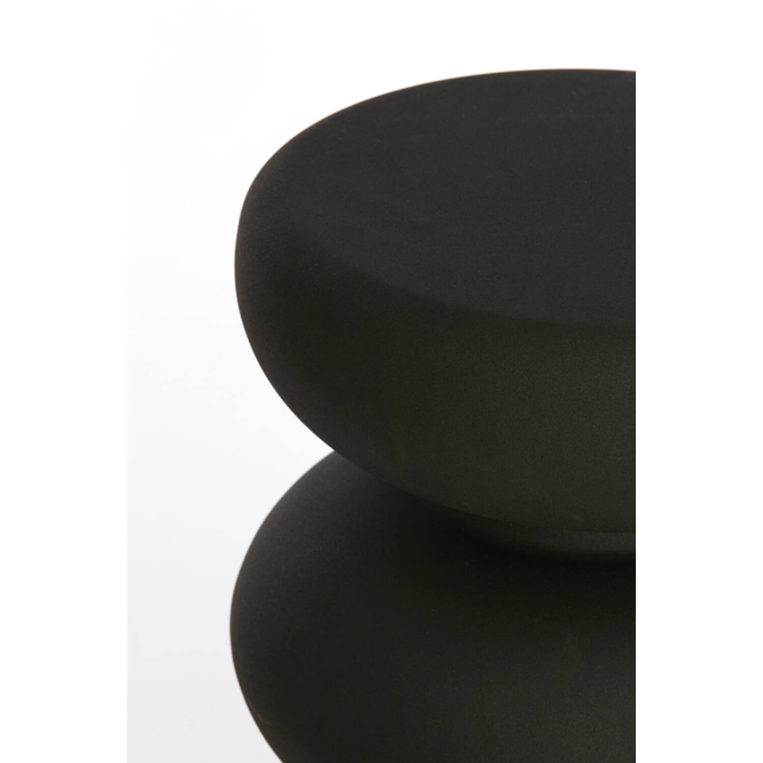 Design Plantenzuil Kobodo - Mat Zwart - Speels Design Voetstuk