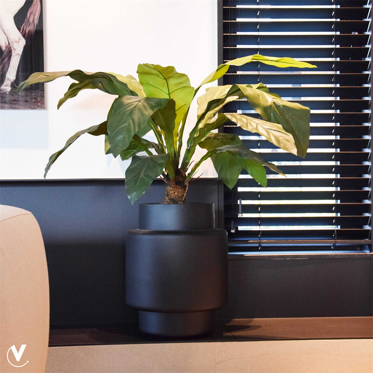 Pot Billund S Ø40 x H50 cm Black 2