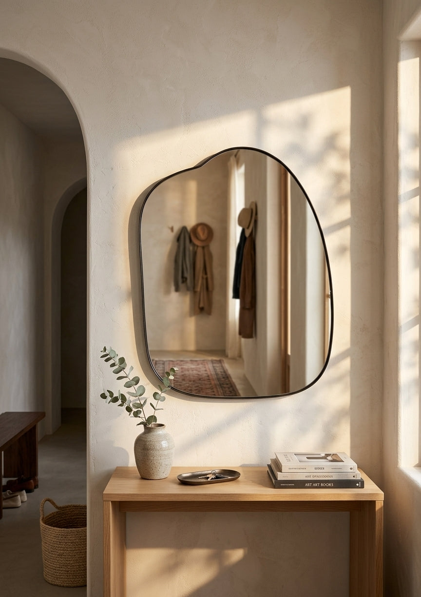 Miroirs asymétriques noirs