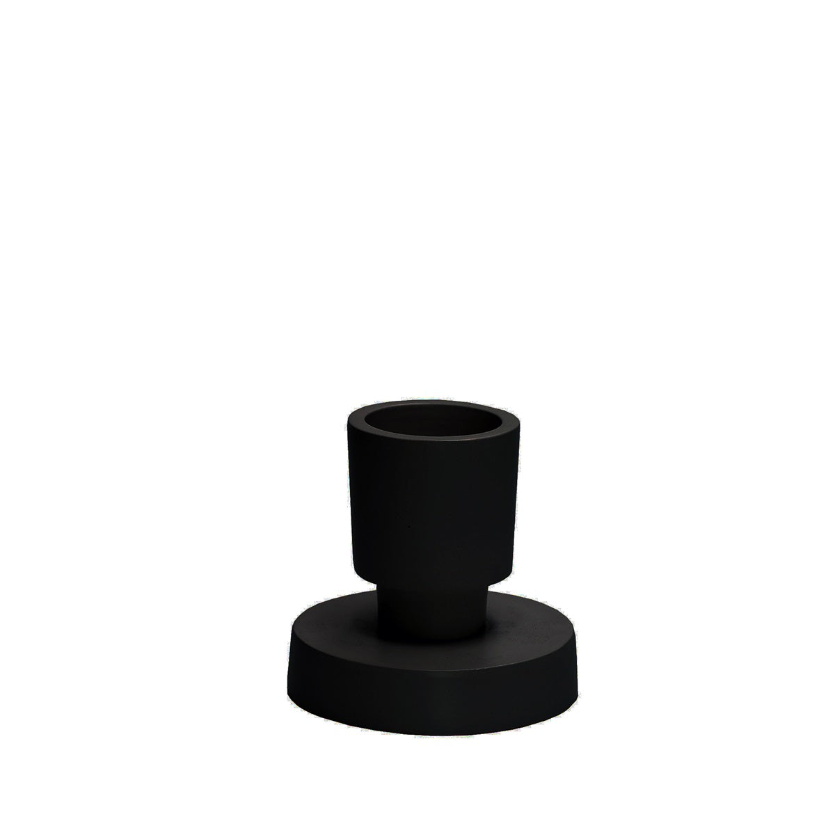 Kaarshouder Piura XS black Ø9 x H10 cm (black Ø9 x H10 cm)