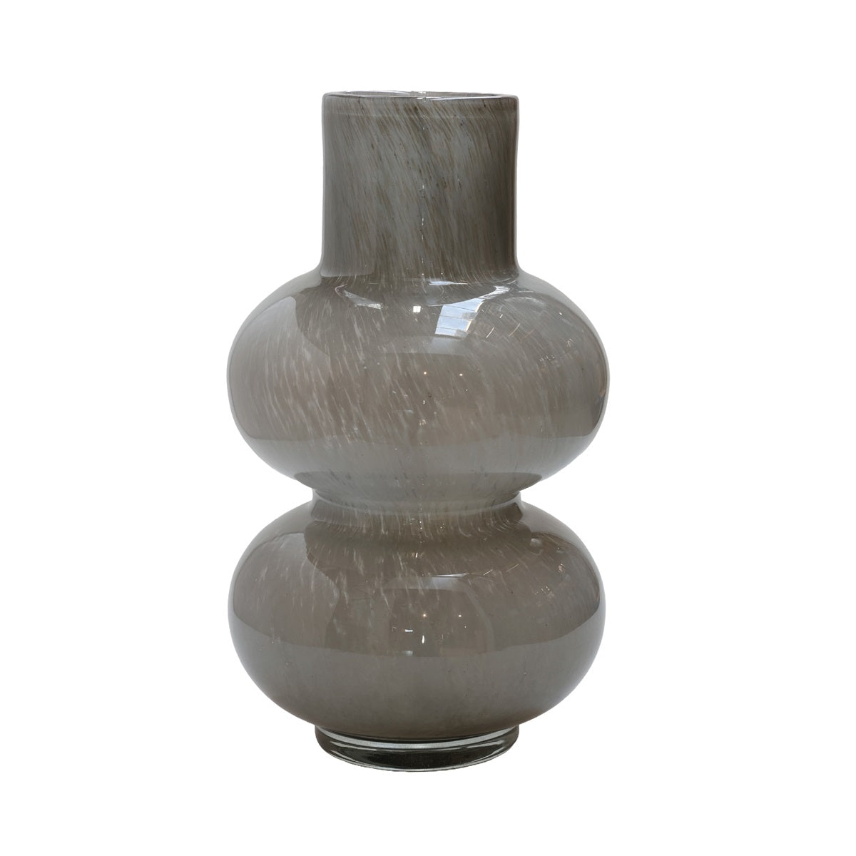 Vaas Alima Elite grey Ø20 x H35 cm - Laatste voorraad - Laatste voorraad - Deze vaas gaat uit het assortiment maar met de Lindi Vaas bieden we een prachtig alternatief (Grey Ø20 x H35 cm)