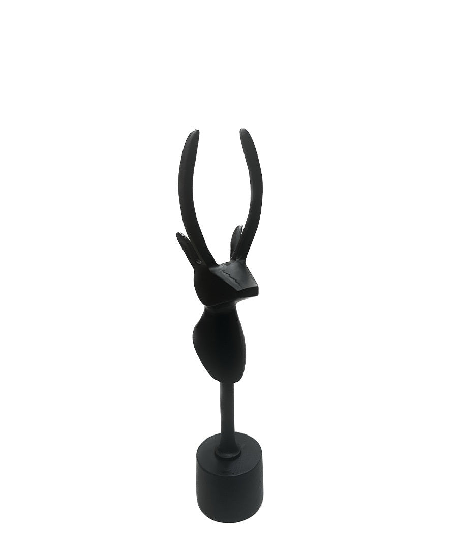 Deco Palpa Zwart / L8 x B8 x H41 cm