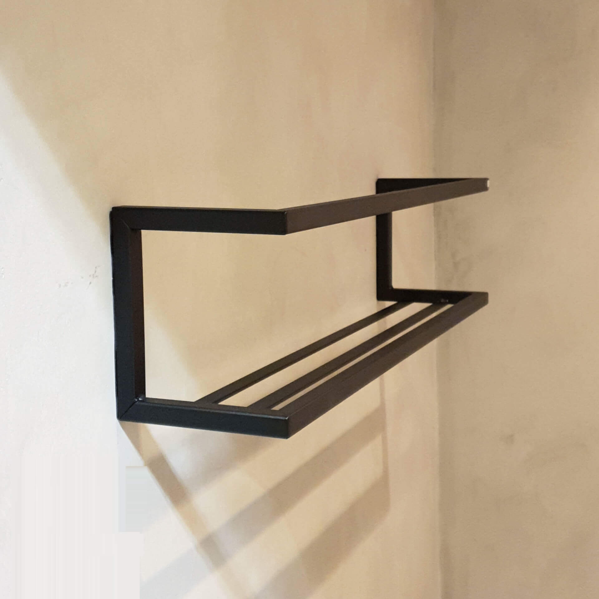 Badkamer wandrek - handdoekrek - 75x25x20
