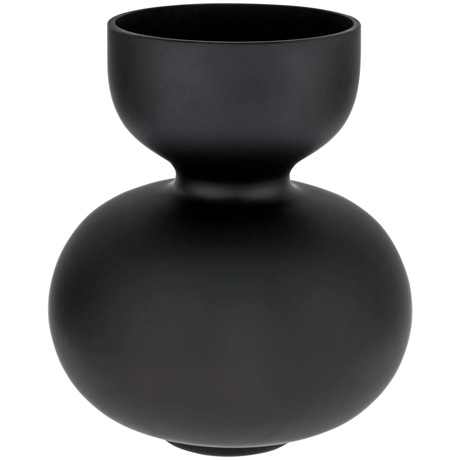 Vase Ayaka - Noir mat