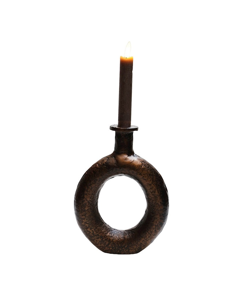 Photophore Rocha S L16 x l4 x H21 cm