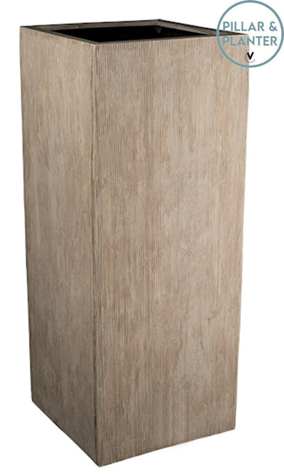 Topf Jakarta Stripe Beige L40 x B40 x H100 cm
