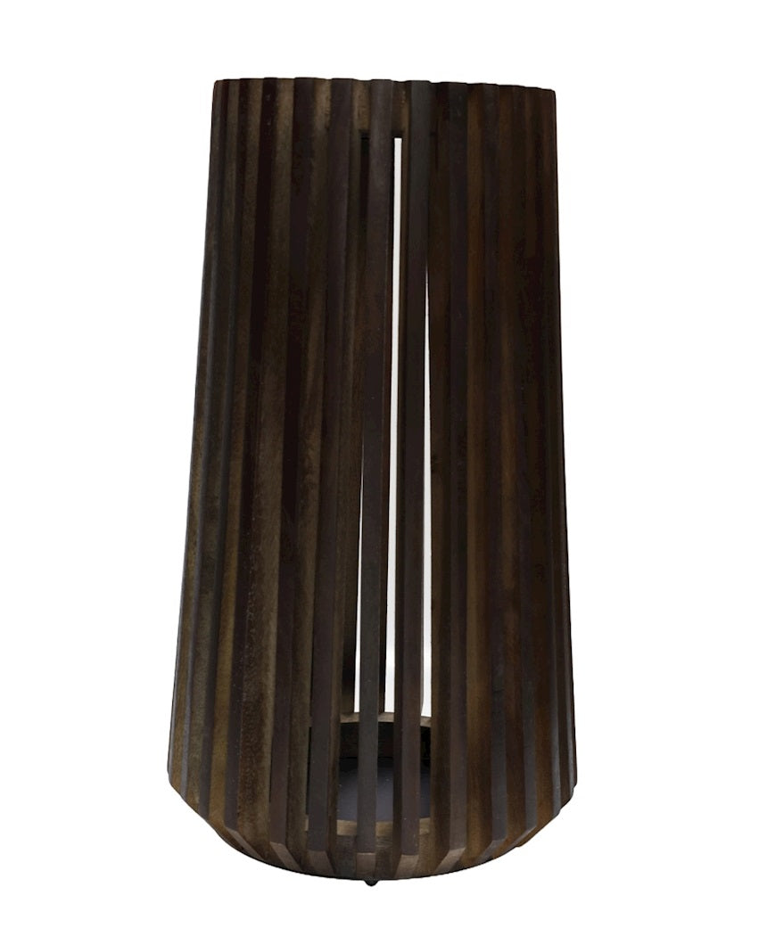 Kerzenhalter Lander Walnuss