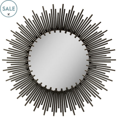 Spiegel Arebe L schwarz L75 x B2 x H75 cm