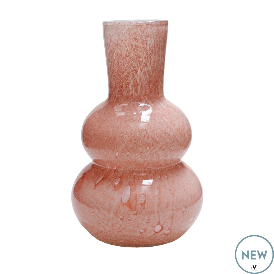 Vase Lindi Elite rose Ø22 x H36 cm