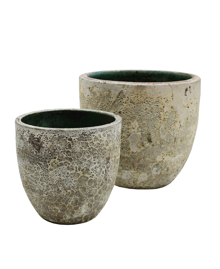 Topf Laki 2 Stück Ø36/35 x H34/25 cm