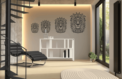Wanddecoratie Leeuw