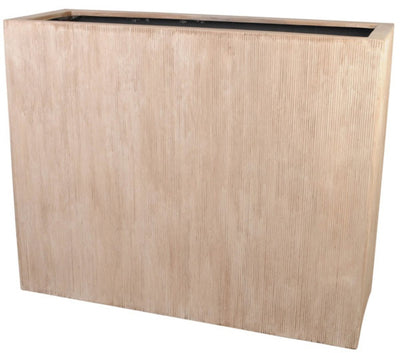Topf Sumatra XL gestreift beige L100 x B35 x H80 cm
