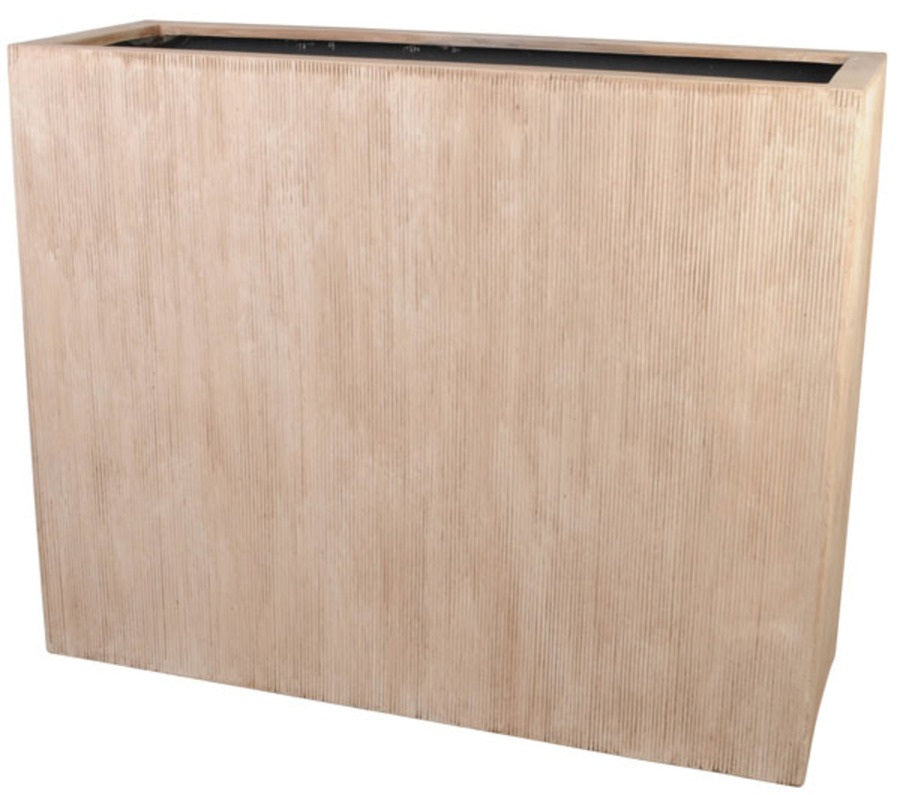 Topf Sumatra XL gestreift beige L100 x B35 x H80 cm