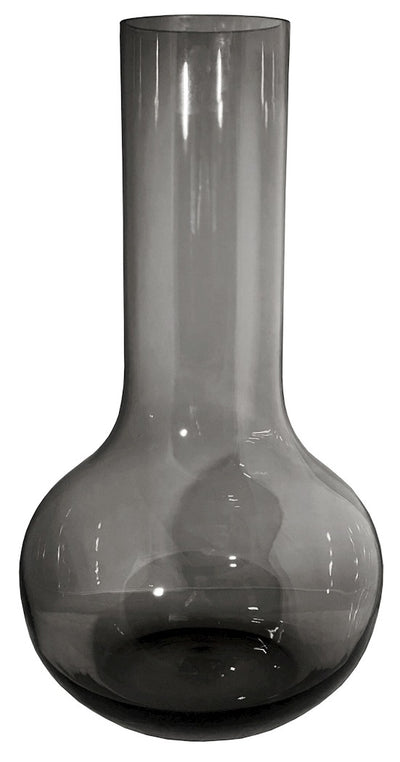 Vase Seim L gris Ø28 x H50 cm