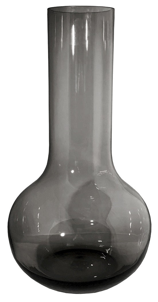 Vase Seim L grau Ø28 x H50 cm
