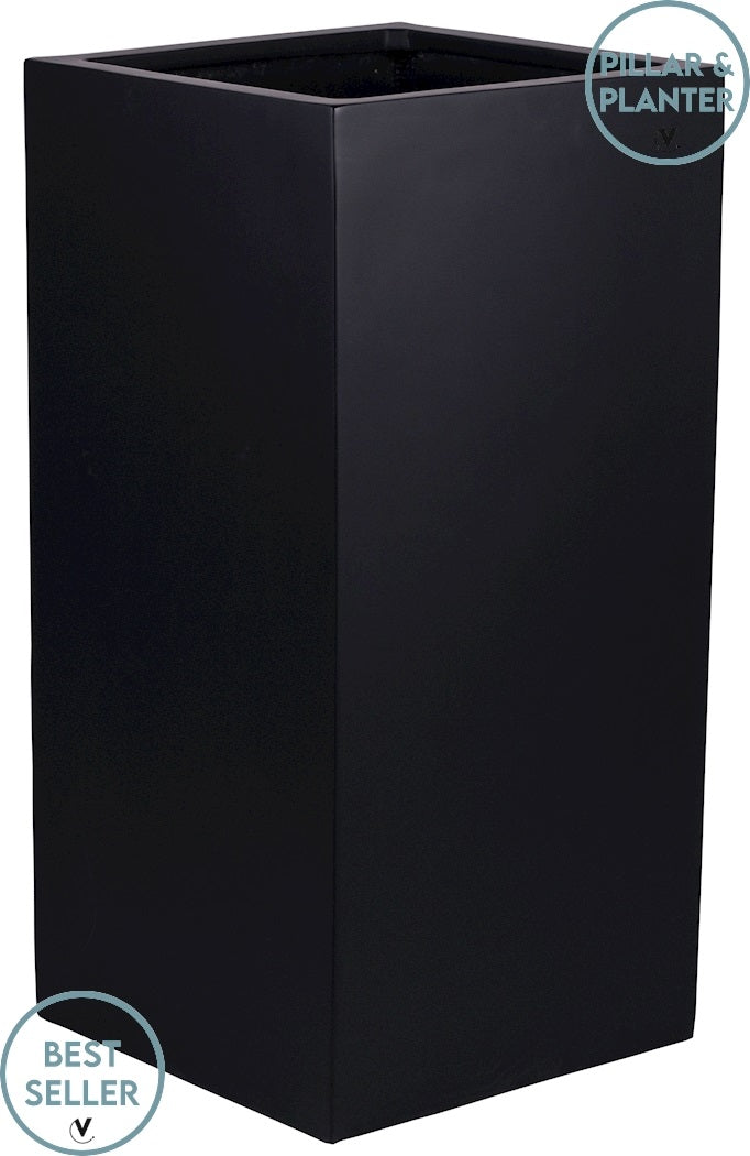 Pot Michigan  black L40 x B40 x H80 cm