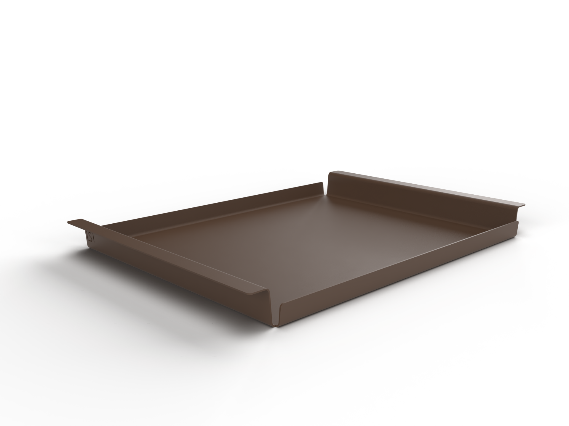 Plateau de service repose-pieds Steellish Large - FlipTray - 62 x 44 x 5 cm