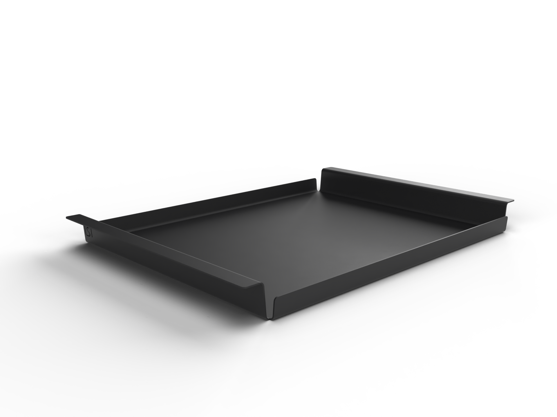 Plateau de service repose-pieds Steellish Large - FlipTray - 62 x 44 x 5 cm