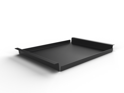 Plateau de service repose-pieds Steellish Large - FlipTray - 62 x 44 x 5 cm