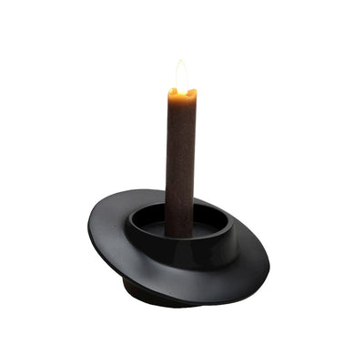 Kaarshouder Salto  black Ø14 x H6 cm
