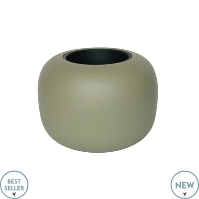 Pot Phuket Ø45,5 x H34,5 cm Ø34 Pebble Grey 1