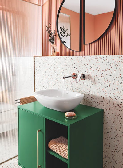Grohe Essentials 2-lids handdoekhouder draaibaar 45cm Chroom
