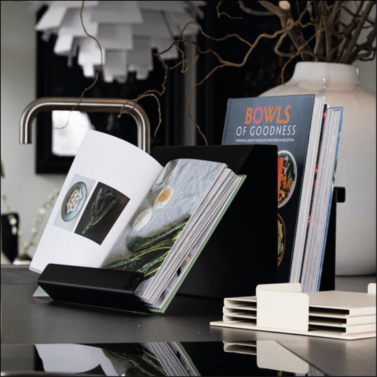 Steellish Kitchen butler Kookboekhouder Terra bruin