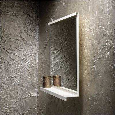 Steellish Spiegel Murano Wit