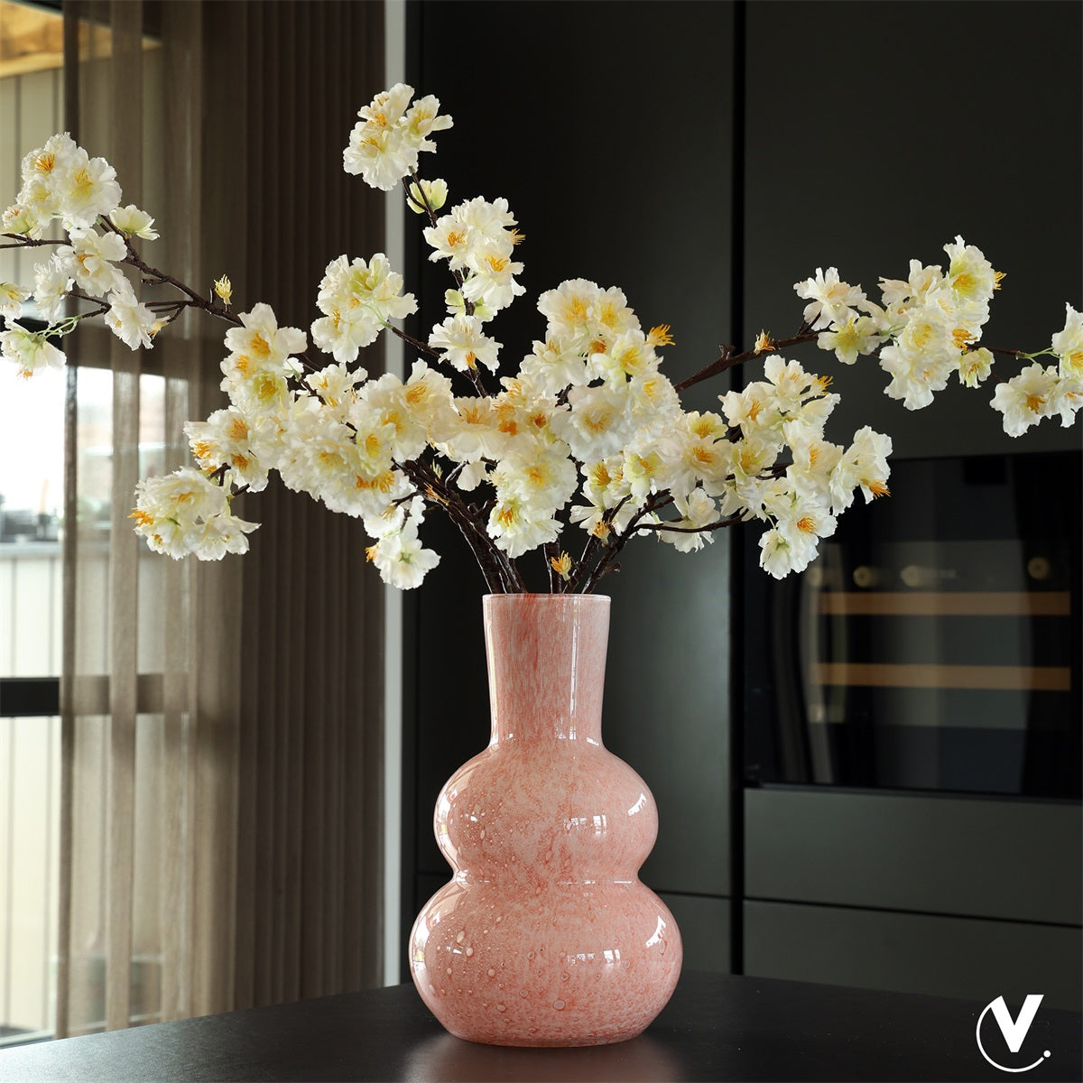 Vaas Lindi Elite pink Ø22 x H36 cm