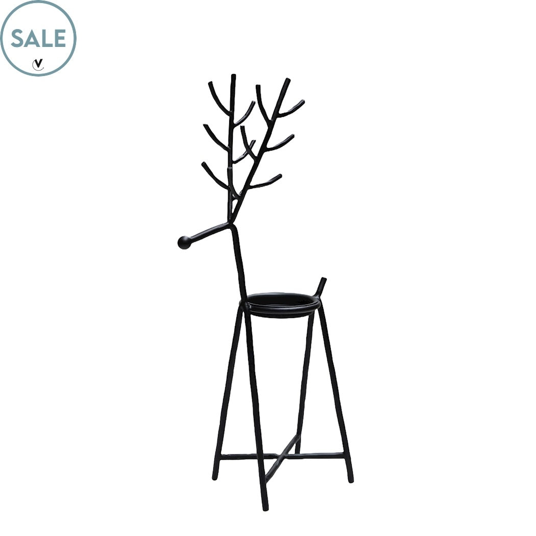 SALE! Kaarshouder Barinas S black L17 x B10 x H40 cm  (black L17 x B10 x H40 cm)