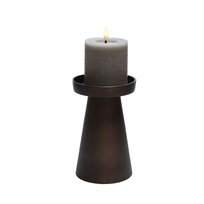 Kaarshouder Viedma M bronze Ø12 x H17 cm - Verwachte binnenkomst Augustus (Bronze Ø12 x H17 cm)
