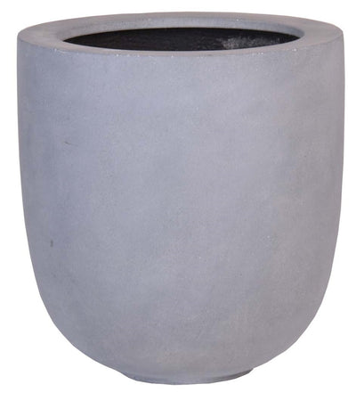 Pot Ducos big grey Ø33 x H35 cm (Grey Ø33 x H35 cm)