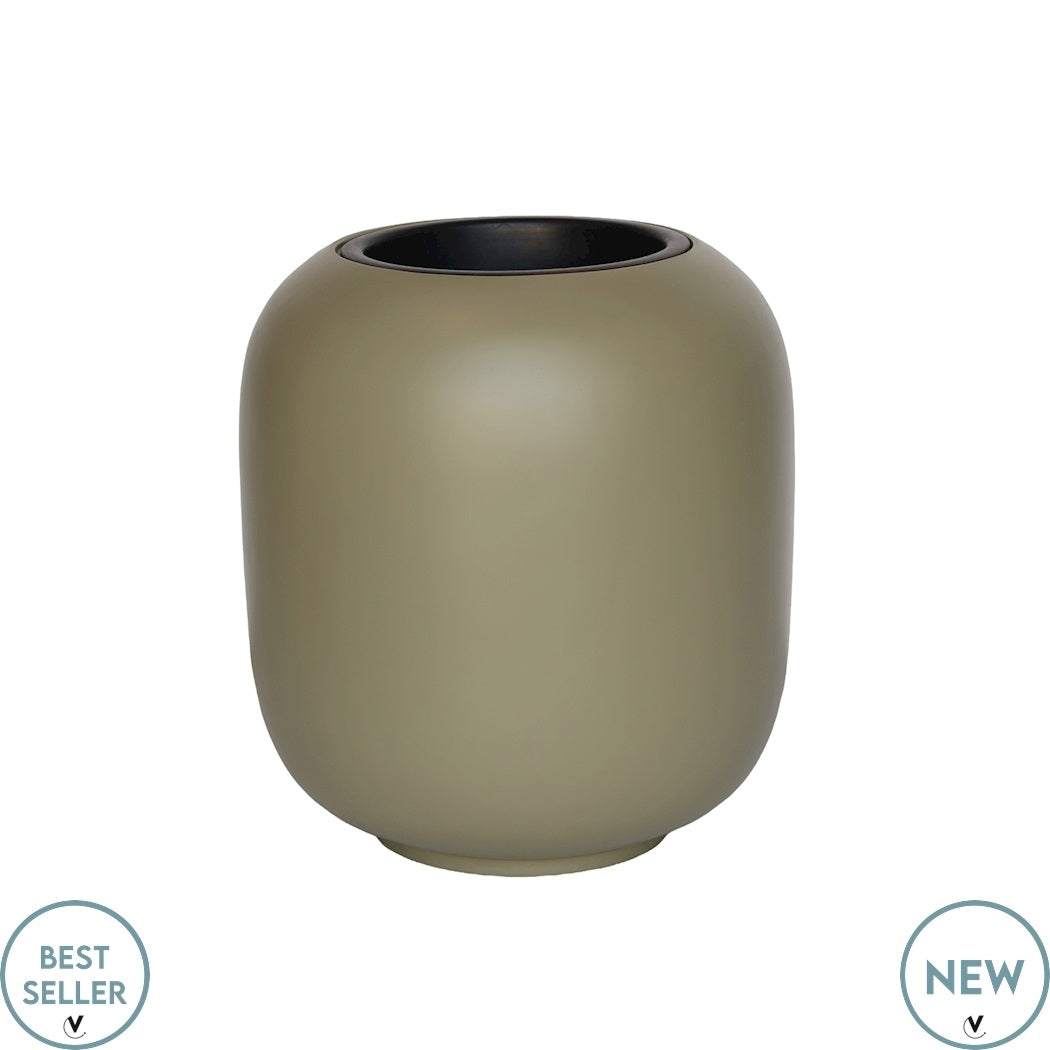 Pot Lampang pebble grey Ø33 x H36,5 cm (Pebble grey Ø33 x H36)