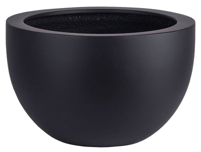 Pot Louisiana S black Ø45 x H28 cm (Black Ø45 x H28 cm)