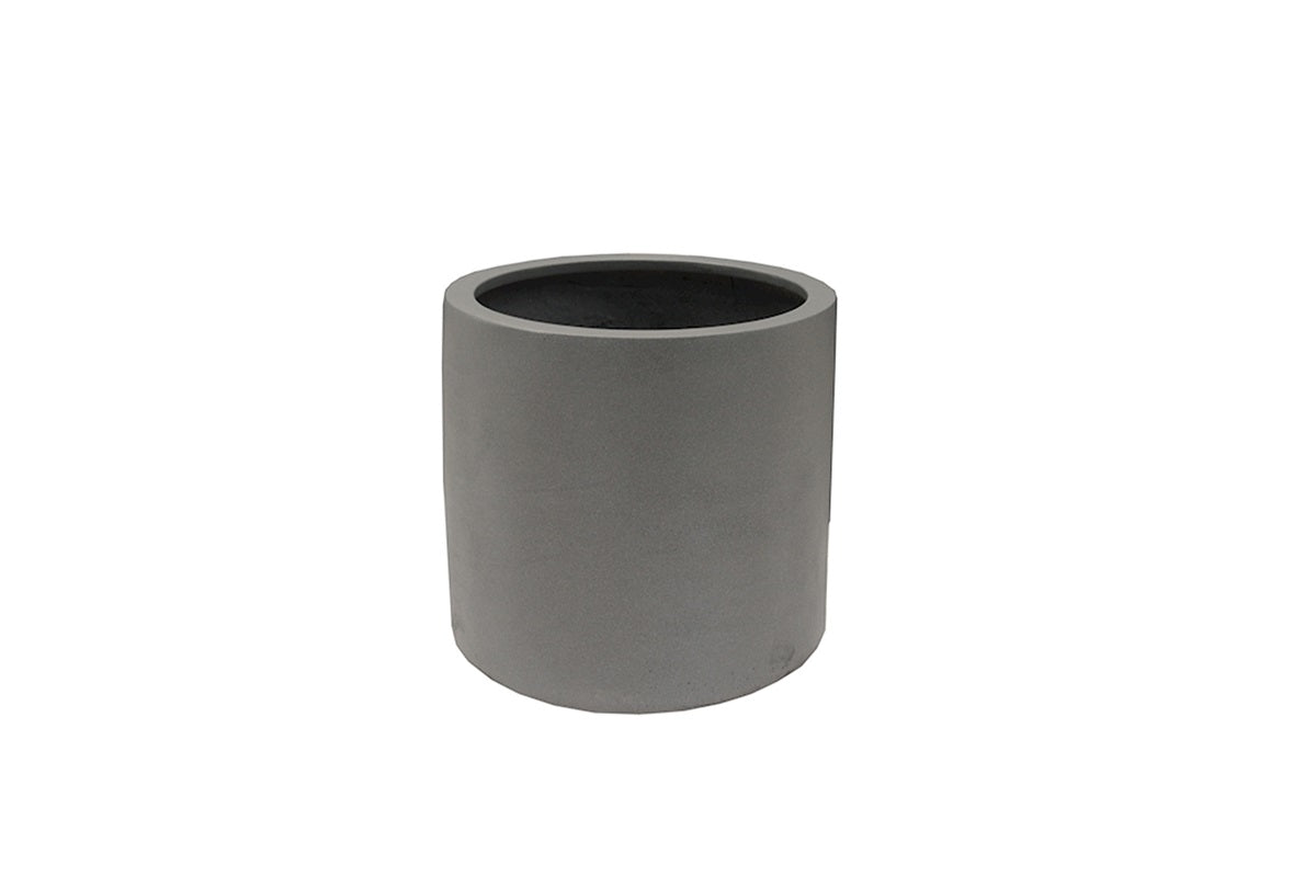 Pot Maine S grey Ø40 x H35 cm (Grey Ø40 x H35 cm)
