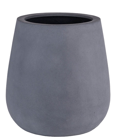 Pot Vermont grey Ø44 x H46 cm (Grey Ø44 x H46 cm)