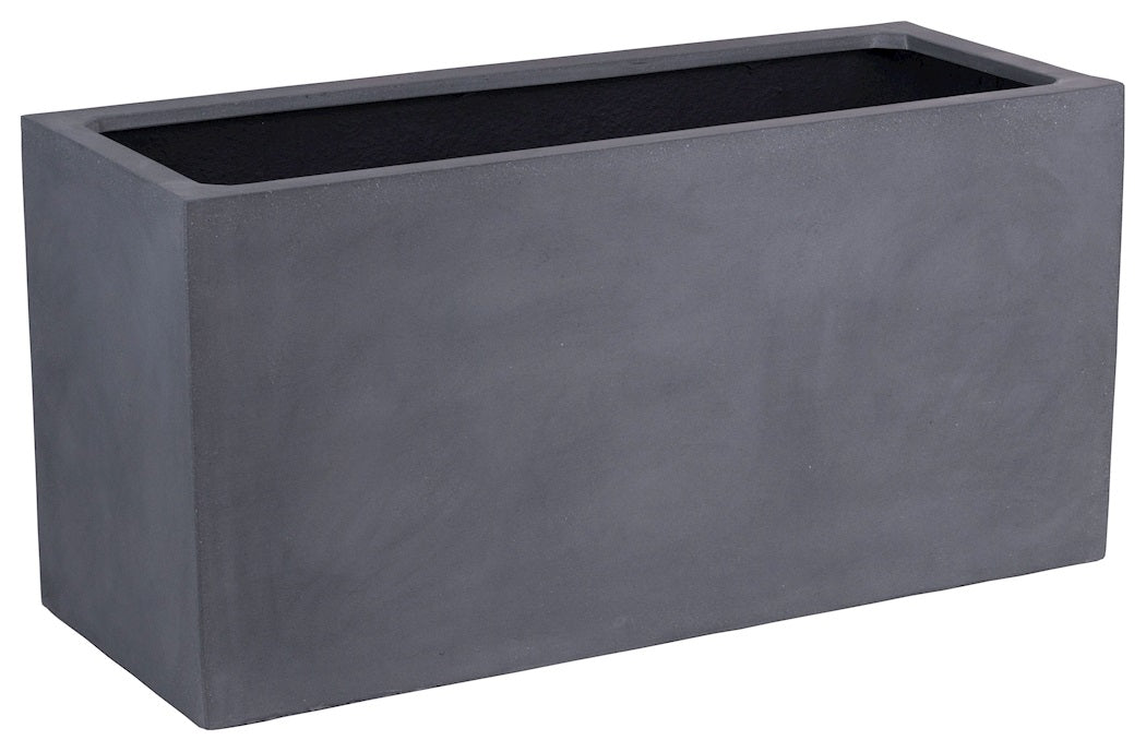 Pot Indiana L80 x B30 x H40 cm Grey 1