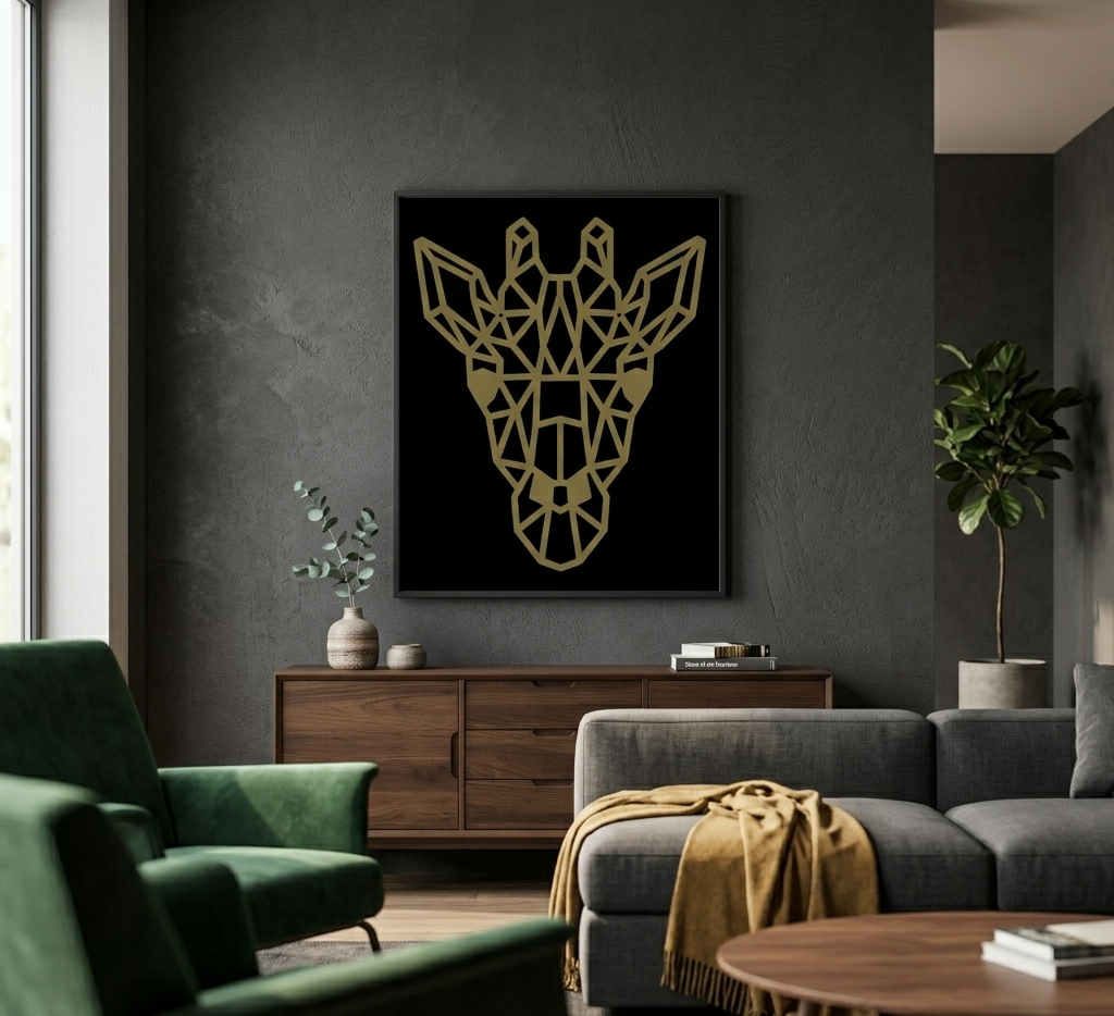 Décoration Murale Girafe