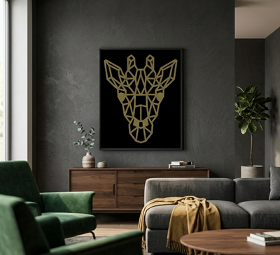 Décoration Murale Girafe