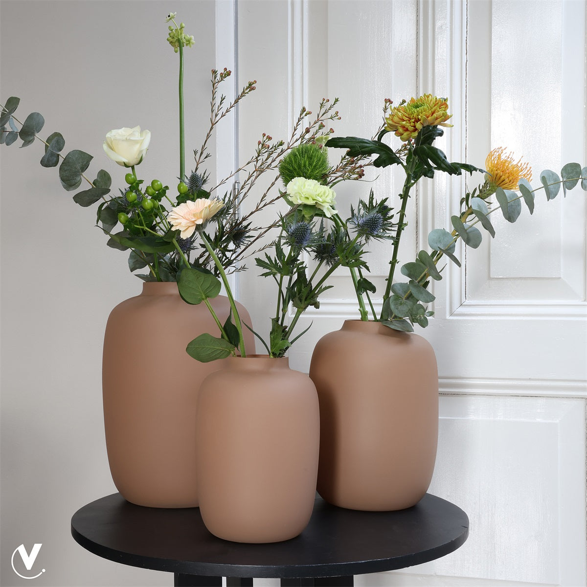 Vaas Artic M matte sand Ø25 x H35 cm (Matte Sand Ø25 x H35 cm)