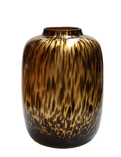 Vaas Artic S old gold cheetah Ø21 x H29 cm (Cheetah Gold Ø21 x H29 cm)