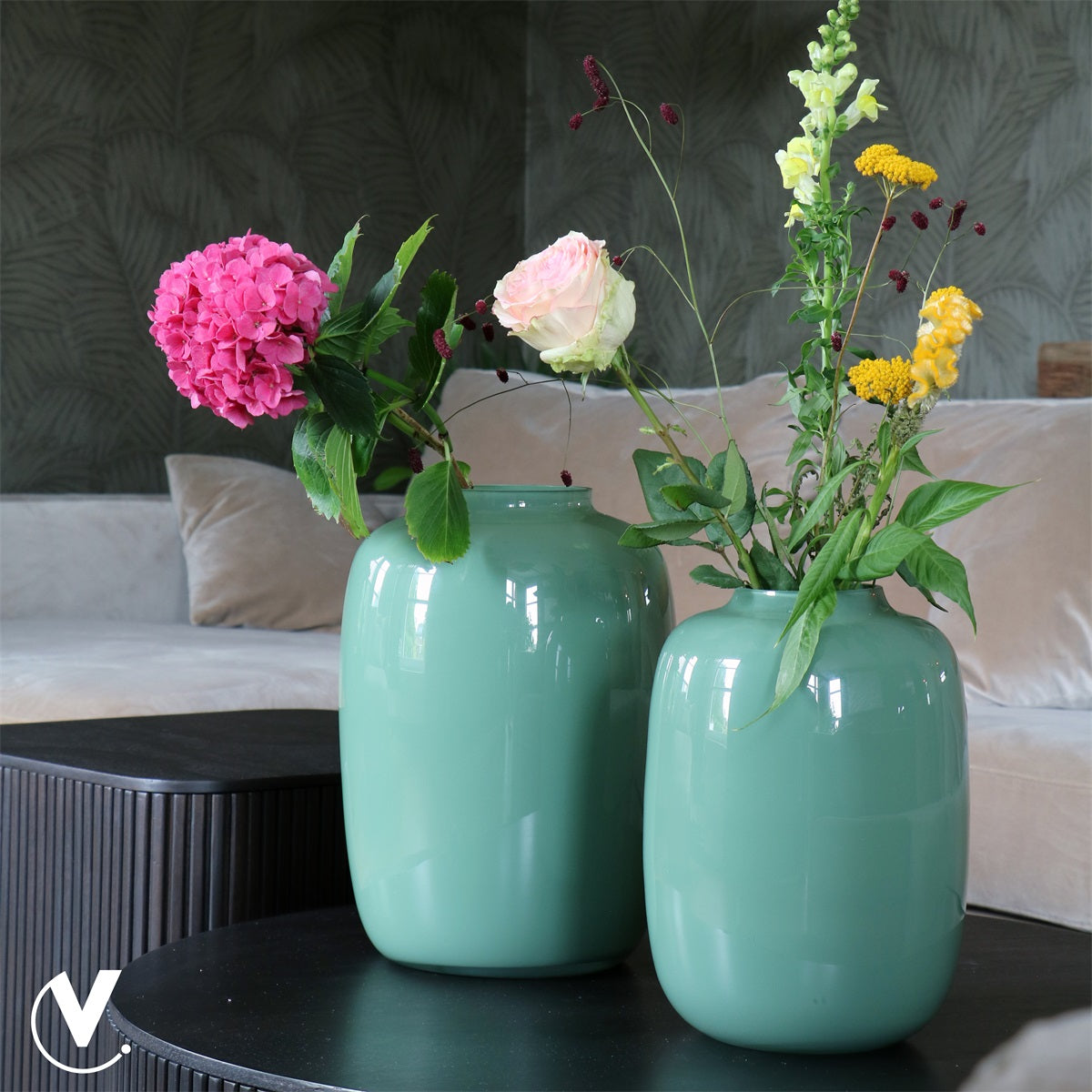 Vaas Artic S pastel green Ø21 x H29 cm (Pastel Green Ø21 x H29 cm)