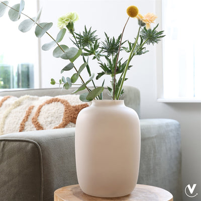 Vaas Artic XS matte ivory Ø17 x H24 cm (Matte Ivory Ø17 x H24 cm)