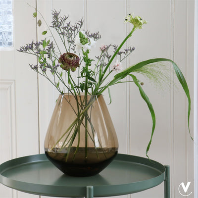 Vaas Tasman M taupe Ø26 x H28 cm - Verwachte binnenkomst nog niet bekend (Taupe Ø26 x H28 cm)