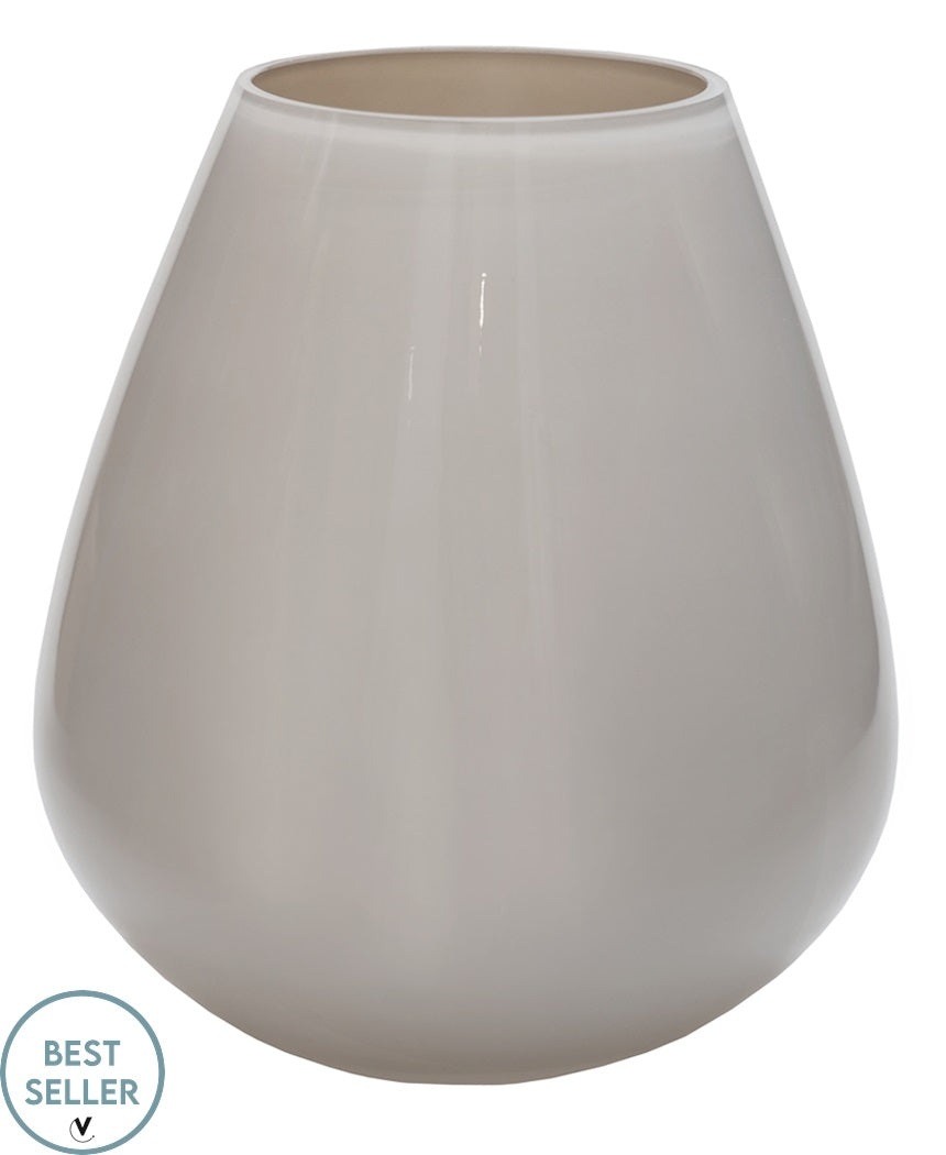 Vaas Tasman S ivory Ø18 x H20 cm - Verwachte binnenkomst eind April (Ivory Ø18 x H20 cm)
