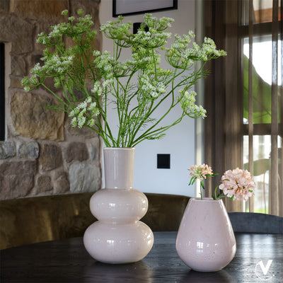 Vaas Lindi Elite ivory Ø22 x H36 cm - Verwachte binnenkomst Woensdag 3 Juni (Ivory Ø22 x H36 cm)