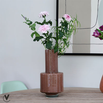 Vaas Volta Elite brown Ø19 x H36 cm (Brown Ø19 x H36 cm)