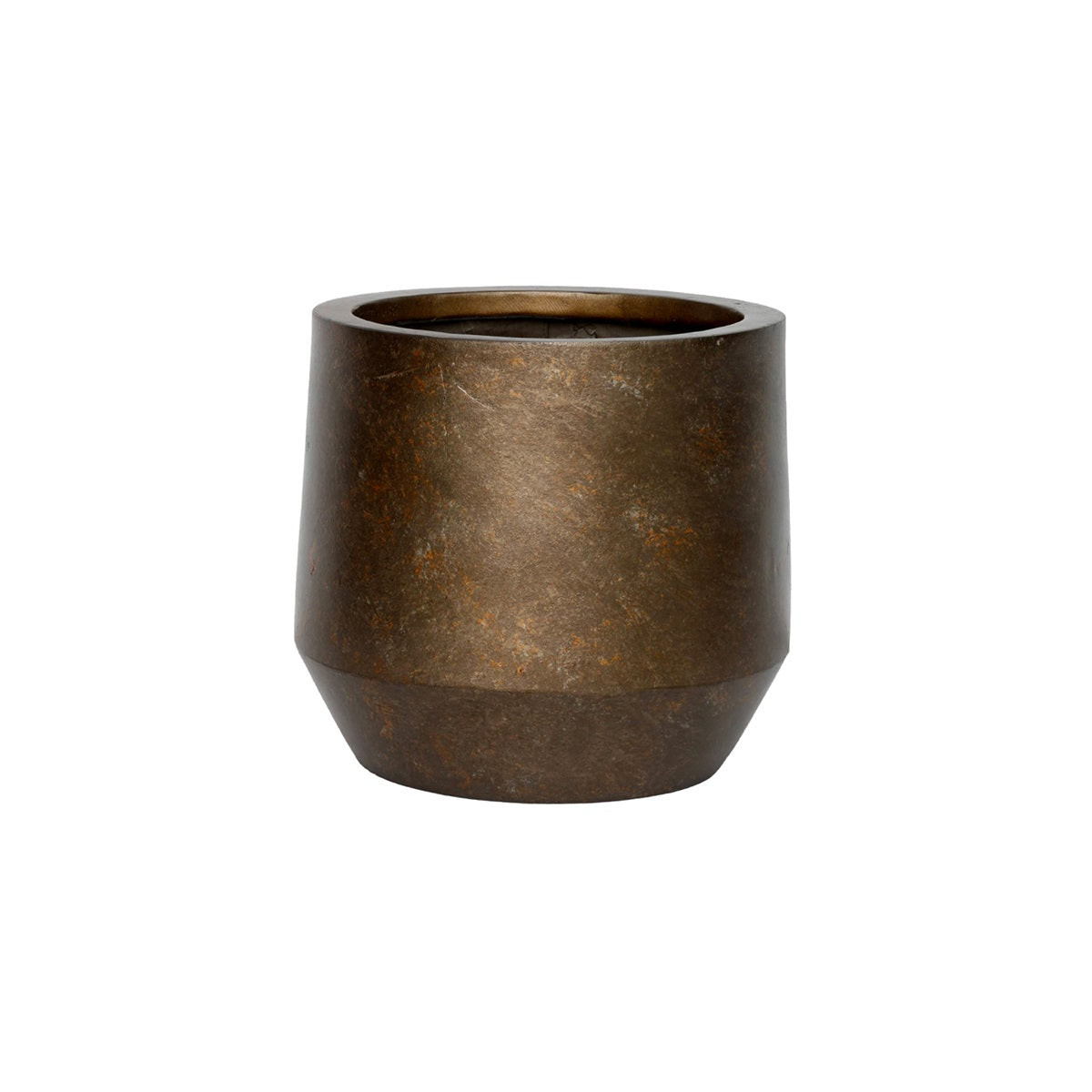 Pot Krabi - matte sand Ø31 x H28 cm / Donker rustiek